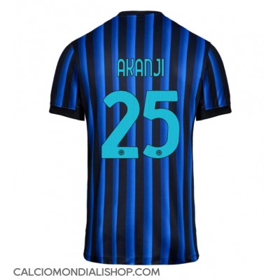 Maglie da calcio Inter Milan Manuel Akanji #25 Prima Maglia 2025-26 Manica Corta Maglie da calcio Inter Milan Manuel Akanji #25 Prima Maglia 2025-26 Manica Corta